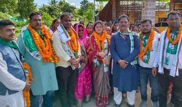 ୧୪ ନଂ ଜିଲ୍ଲା ପରିଷଦ ଜୋନ୍ ରେ ବିଜେଡ଼ିର ଜନ ସମ୍ପର୍କ ଯାତ୍ରା