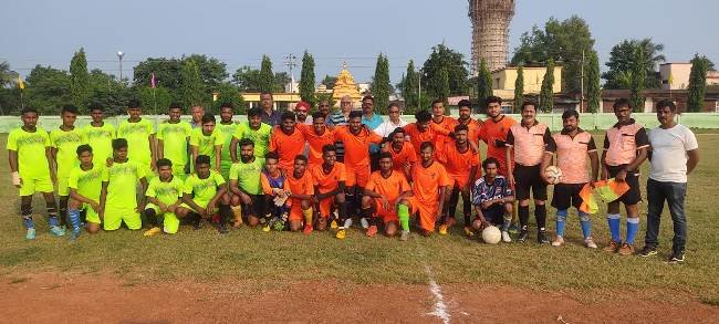 ନିମାପଡ଼ା ପ୍ରିମିୟର ଲିଗ ଫୁଟବଲ ୬- ୧ ଗୋଲ ରେ ନିମାପଡ଼ା ବିଜୟୀ