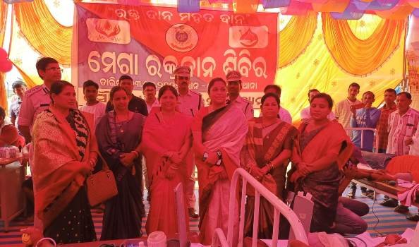ପୋଲସରା ଥାନାରେ ରକ୍ତଦାନ ଶିବିର, ୧୮୧ ୟୁନିଟ୍ ରକ୍ତ ସଂଗୃହୀତ