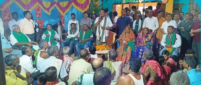 ମନ୍ତ୍ରୀଙ୍କ ଦ୍ଵାରା ନାମ ସଂକୀର୍ତ୍ତନ ଗୃହକୁ ଉଦଘାଟିତ
