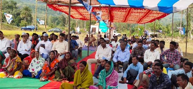 ଆମ ଆଦମୀ ପାର୍ଟି ତରଫରୁ ମୋହନା ବ୍ଲକରେ ଜନ ସଚେତନ ସମାବେଶ