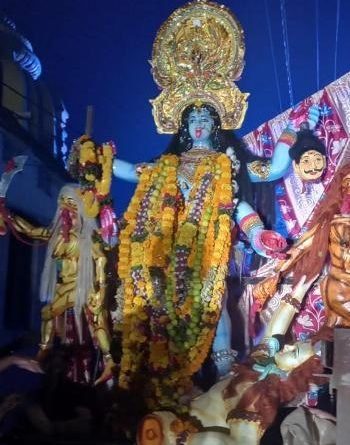 ପାରଳାରେ ମା ଶ୍ୟାମା କାଳୀଙ୍କ ଭସାଣି