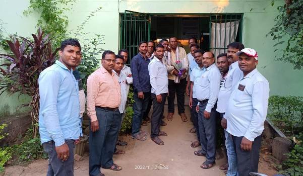 ନୂତନ ଏବିଇଓ ଙ୍କୁ ଶିକ୍ଷକ ସଂଘ ପକ୍ଷରୁ ସମ୍ବର୍ଦ୍ଧନା