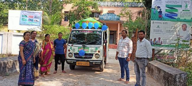 ସାନଖେମୁଣ୍ଡି ବ୍ଲକରେ କୃଷିରଥ ପରିକ୍ରମାର ଶୁଭାରମ୍ଭ