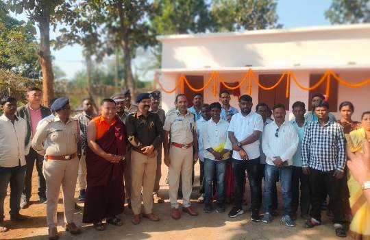 ଅତିଥି ଗୃହ ଉଦ୍ଧ୍ଧଘାଟନ ଓ ଗଣେଷ ବିଗୃହ ସ୍ଥାପନା କଲେ ଏସପି