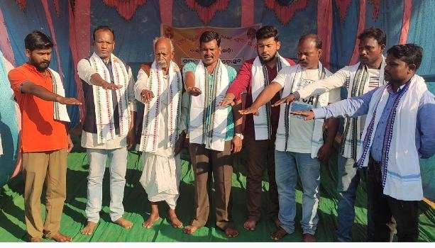 ମା ଦୁର୍ଗା ଦୁର୍ନୀତି ଓ ଭ୍ରଷ୍ଟାଚାର ବିରୋଧୀ ମଞ୍ଚର ଶପଥ ଗ୍ରହଣ ଉତ୍ସବ