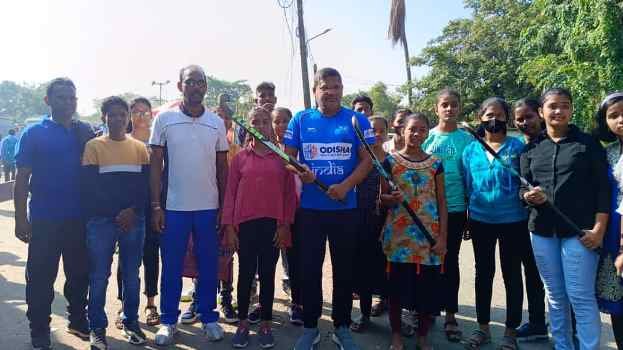 ବାଲେଶ୍ୱର କନିଷ୍ଠ ହକି ଟିମର ଭୂବନେଶ୍ୱର ଯାତ୍ରା