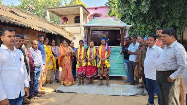 ମରୈଗାଁରେ କୃଷି ସଚେତନତା ରଥ ପରିକ୍ରମା