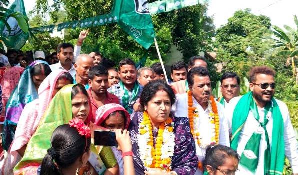 ଡେରିକିରେ ବିଜେଡିର ଜନସଂପର୍କ ପଦଯାତ୍ରା