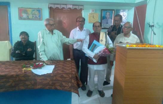 ଅବସରପ୍ରାପ୍ତ ସରକାରୀ କର୍ମଚାରୀ ସଂଘ ବୈଠକ