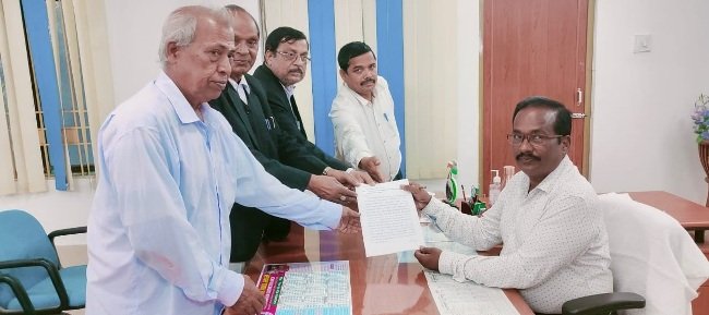 ଶ୍ରୀବଳଦେବଜୀୟୁ କଲ୍ୟାଣ ମଣ୍ଡପକୁ କେନ୍ଦ୍ରାପଡା ପୈାରପାଳିକାକୁ ହସ୍ତାନ୍ତର ବିରୋଧରେ ପ୍ରତିବାଦ