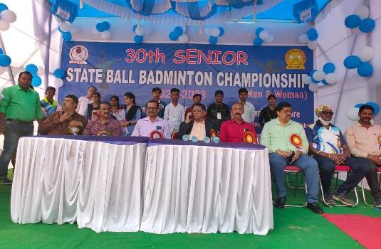 ରାଜ୍ୟସ୍ତରୀୟ ବଲ ବ୍ୟାଡ଼ମିଣ୍ଟନ ପ୍ରତିଯୋଗିତା ଉଦଘାଟିତ