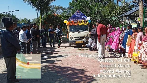 କ୍ଷୁଦ୍ର ଦାନା ଶସ୍ୟ ସଂଗ୍ରହ ସଚେତନତା ରଥ ଉଦଘାଟିତ