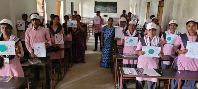 ସହୀଦ ଭଗତ୍ ସିଂ ଡିଗ୍ରୀ କଲେଜ୍ ର ବିଶ୍ୱ ଏଡ଼ସ୍ ଦିବସର ସଚେତନତା ପଦଯାତ୍ରା