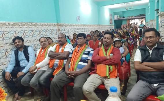 କୋଦଳାରେ ବିଜେପି ରାଷ୍ଟ୍ରୀୟ ମହିଳା ମୋର୍ଚ୍ଚା ସଦସ୍ୟା ମାଧବୀ ଭୁଟା