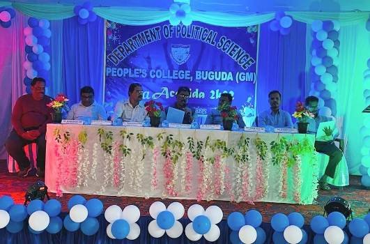 ରାଜନୀତି ବିଜ୍ଞାନ ବିଭାଗ ପ୍ରଥମ ବର୍ଷ ଛାତ୍ରଛାତ୍ରୀଙ୍କୁ ସ୍ୱାଗତ