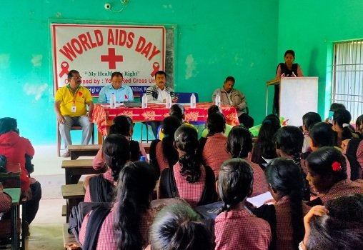 ବୀରହନୁମାନଜୀୟୁ ଉଚ୍ଚ ମାଧ୍ୟମିକ ବିଦ୍ୟାଳୟରେ ବିଶ୍ୱ ଏଡସ ଦିବସ ପାଳିତ