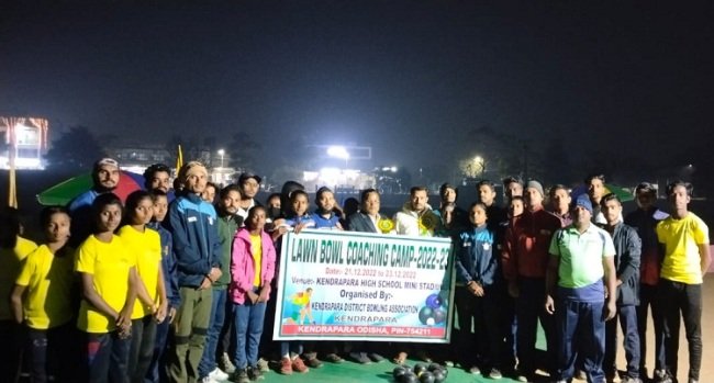 କେନ୍ଦ୍ରାପଡା ଜିଲ୍ଲା ଲନବଲ ଆସୋସିଏସନ ପକ୍ଷରୁ ପ୍ରଶିକ୍ଷଣ ଶିବିର