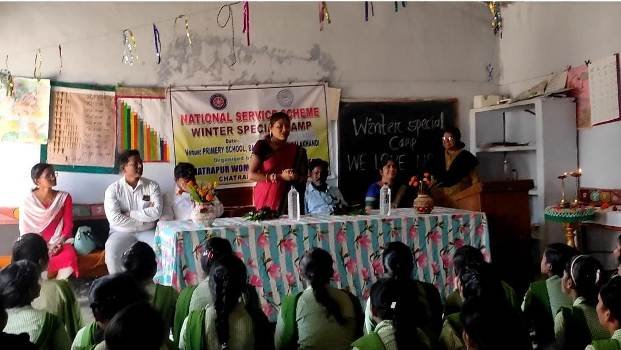 ଛତ୍ରପୁର ମହିଳା ଡିଗ୍ରୀ ମହାବିଦ୍ୟାଳୟର ଶୀତକାଳୀନ ଜାତୀୟ ସେବା ଶିବିର