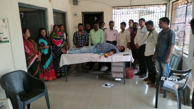 ଅର୍ଥନୈତିକ ଏବଂ ସାମାଜିକ ବିକାଶ ପାଇଁ ଆନ୍ତର୍ଜାତୀୟ ସ୍ୱେଚ୍ଛାସେବୀ ଦିବସ ଅବସରେ ଆଚ୍ଛା ସଙ୍ଗଠନ ପକ୍ଷରୁ ରକ୍ତଦାନ ଶିବିର ଅନୁଷ୍ଠିତ