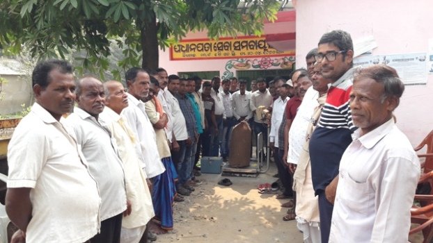 ପଧାନପଡା ସମିତିରେ ଧାନ ମଣ୍ଡି ଉଦ୍‌ଘାଟିତ