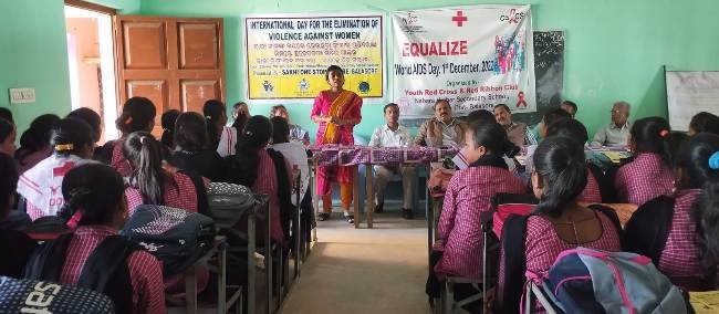 ‘ସଖୀ’ପକ୍ଷରୁ ମହିଳା ହିଂସା ବିରୋଧୀ ସଚେତନତା