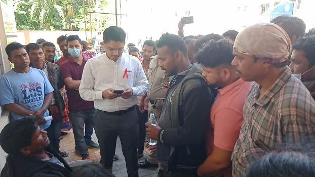 ୭ରେ ଜିଲା ଶ୍ରମ କାର୍ଯ୍ୟାଳୟ ଘେରିବ ମିଳିତ ଶ୍ରମିକ ସଂଘ