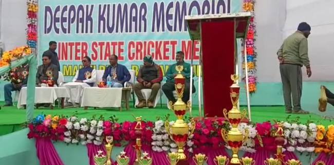 ମହୁଲଡିହା ପଡ଼ିଆରେ ୨୪ ତମ ଆନ୍ତଃରାଜ୍ୟ ଦୀପକ କୁମାର ମେମୋରିଆଲ କ୍ରିକେଟ ଟୁର୍ଣ୍ଣାମେଣ୍ଟ ଉଦଘାଟିତ