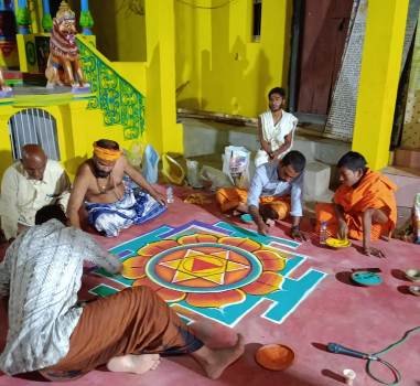 ବେଲଗୁଣ୍ଠାରେ ମହା ଲକ୍ଷ୍ମୀ ମନ୍ଦିର ପ୍ରତିଷ୍ଠା ଏବଂ ପଞ୍ଚ ମହାଯଜ୍ଞ ନିମନ୍ତେ କଳସ ଶୋଭାଯାତ୍ରା