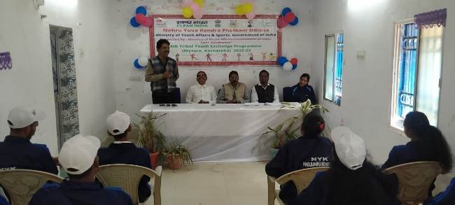 ନେହରୁ ଯୁବ କେନ୍ଦ୍ର ପକ୍ଷରୁ ମୁଣ୍ଡିଗଡ଼ ର ଯୁବକଯୁବତୀ ଙ୍କ ଆନ୍ତରାଜ୍ୟ ପରିଭ୍ରମଣ