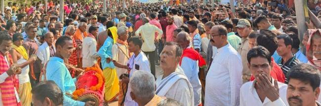 ତିନି ଶହ ବର୍ଷର ପରମ୍ପରା : ମକର ପଡ଼ିଆରେ ହରି ହର ଭେଟ