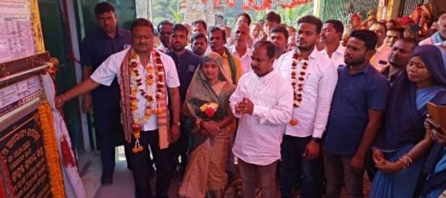 ଶ୍ରମ ମନ୍ତ୍ରୀଙ୍କ ଦ୍ୱାରା ବିଭିନ୍ନ ପ୍ରକଳ୍ପ ଉଦଘାଟନ