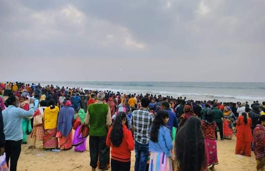 ନୂଆ ବର୍ଷ ରେ ପର୍ଯ୍ୟଟନସ୍ଥଳୀ ରେ ପର୍ଯ୍ୟଟକ ଙ୍କ ଭିଡ଼