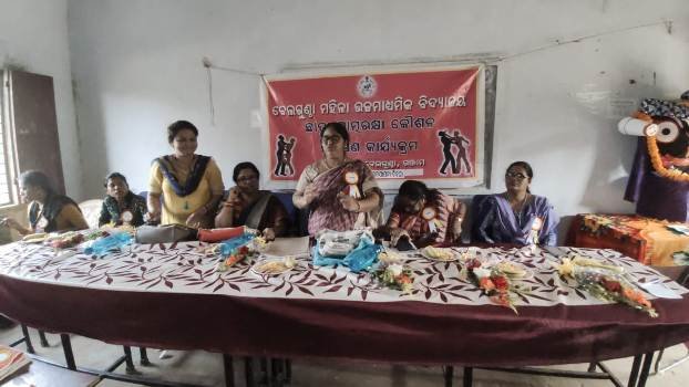 ବେଲଗୁଣ୍ଠା ବିଜ୍ଞାନ ମହିଳା ଉଚ୍ଚ ମାଧ୍ୟମିକ ବିଦ୍ୟାଳୟ ରେ ଆତ୍ମ ସୁରକ୍ଷା ତାଲିମ ଶିବିର