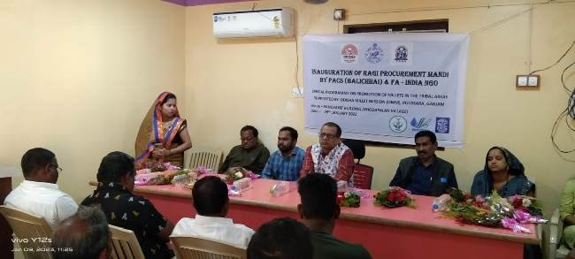 ଗଞ୍ଜାମ ଜିଲ୍ଲାର ପ୍ରଥମ ମାଣ୍ଡିଆ ମଣ୍ଡିର ଶୁଭାରମ୍ଭ