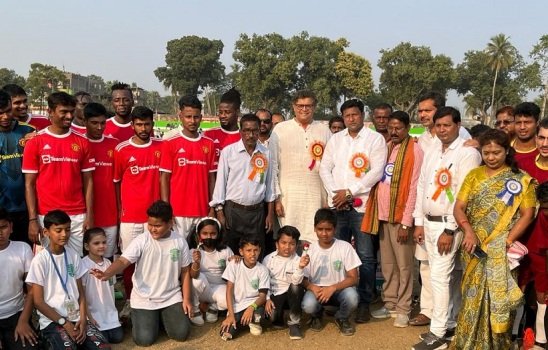 ଚତୁର୍ଥ କ୍ୱାଟର ଫାଇନାଲ ମ୍ୟାଚରେ ଲେବର ସ୍ପୋଟିଂ କ୍ଲବ ୫-୧ରେ ବିଜୟୀ