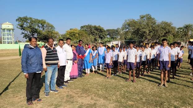 ଅରବିନ୍ଦ ସରକାରୀ ଉଚ୍ଚ ବିଦ୍ୟାଳୟର ବାର୍ଷିକ କ୍ରୀଡା ଉଦଯାପିତ