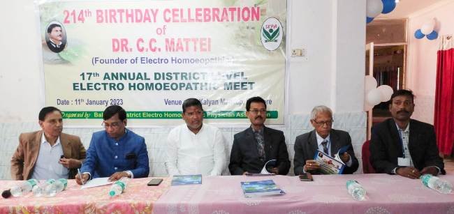 ଇଲେକ୍ଟ୍ରୋ ହୋମିଓପାଥିକର ଉଦ୍ଭାବକ କାଉଣ୍ଟସିଜର ମେଟ୍ଟିଙ୍କ ଜୟନ୍ତୀ