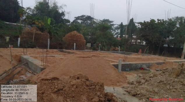ଗୋଚର ଜମିରେ ପ୍ରସାଦ ନର୍ମାଣ