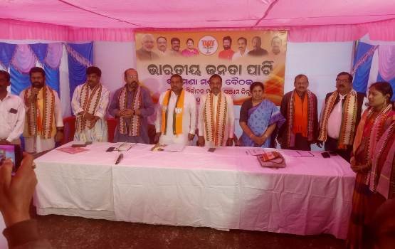 ବିଜେପି କଣମଣାମଣ୍ଡଳ କାର୍ଯ୍ୟକାରିଣୀ ବୈଠକ