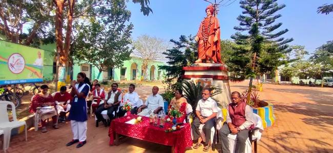 ୧୬୧ତମ ସ୍ୱାମୀ ବିବେକାନନ୍ଦ ଜନ୍ମ ଜୟନ୍ତି ଓ ଯୁବ ଦିବସ ପାଳିତ