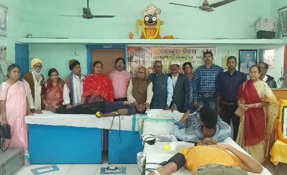 ‘ସହାୟକ’ପକ୍ଷରୁ ସ୍ୱେଚ୍ଛାକୃତ ରକ୍ତଦାନ ଶିବିର