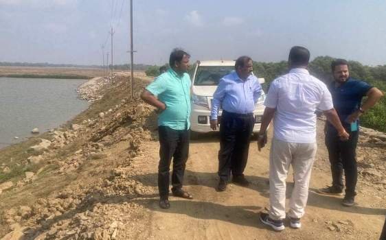 ନିର୍ମାଣଧୀନ ନଦୀବନ୍ଧ ର ଅନୁଧ୍ୟାନ