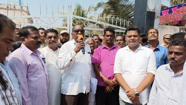 ପ୍ରସ୍ତାବିତ ଉପକୂଳ ରାଜପଥ ନକ୍ସା ପରିବର୍ତ୍ତନ ପ୍ରତିବାଦ ରେ ପ୍ରତିବାଦ ସଭା ଓ ବିକ୍ଷୋଭ