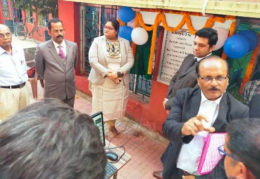କରଞ୍ଜିଆ କୋର୍ଟ ପରିସର ରେ ଇ ଲାଇବ୍ରେରୀ ଉଦଘାଟିତ
