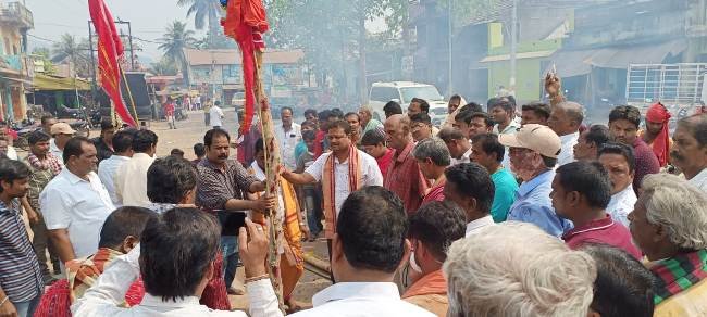 ପଞ୍ଚ ଠାକୁରାଣୀ ଯାତ୍ରା ଉପଲକ୍ଷେ ଶୁଭଖୁଣ୍ଟି ସ୍ଥାପନ