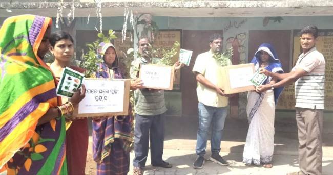 କଇଠଖଣ୍ଡି ଅଙ୍ଗନୱାଡ଼ି କେନ୍ଦ୍ର ପକ୍ଷରୁ ଘରେ ଘରେ ପୃଷ୍ଟି ପ୍ରୟାସ କାର୍ଯ୍ୟକ୍ରମ 