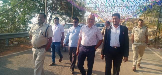 ମା ରାମଚଣ୍ଡୀ ଙ୍କ ମନ୍ଦିର ପ୍ରତିଷ୍ଠା ପାଇଁ ଶୁଭ ଖୁଣ୍ଟି ଆଜି, ଡ଼ି ଏସ ପି ଅନୁଧ୍ୟାନ କଲେ ଟ୍ରାଫିକ ଓ ପାର୍କିଙ୍ଗ ବ୍ୟବସ୍ତା