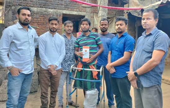 ଯନ୍ତ୍ରଣାରେ ଛଟପଟ ହେଉଥିବା ରୋଜଗାରକ୍ଷମ ପୁଅକୁ କୋଣାର୍କ ପରିବାର ତରଫରୁ ସାହାର୍ଯ୍ୟ