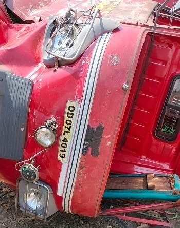 ପରିବା ଅଟୋ ଧକ୍କା ରେ ମହିଳା ଗୁରୁତର